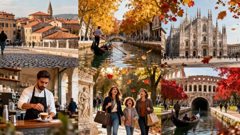 Migliori città del nord Italia per un city break in autunno