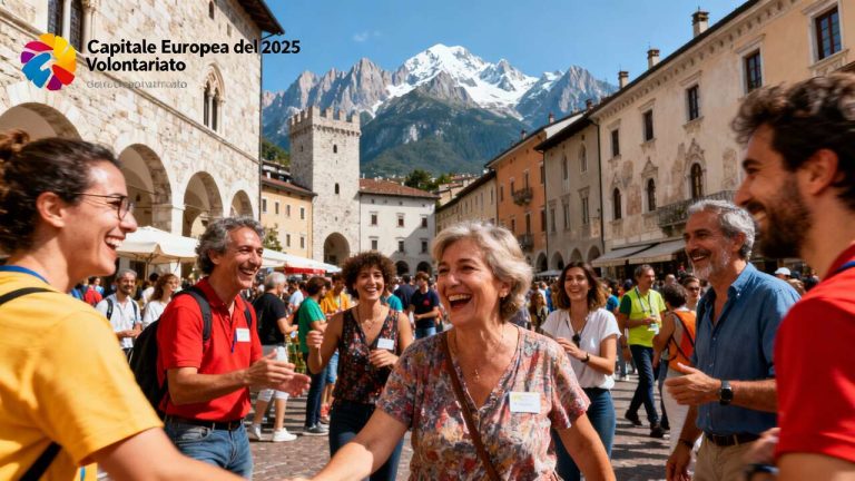 Trento: continua a sorprendere come Capitale Europea del Volontariato 2025